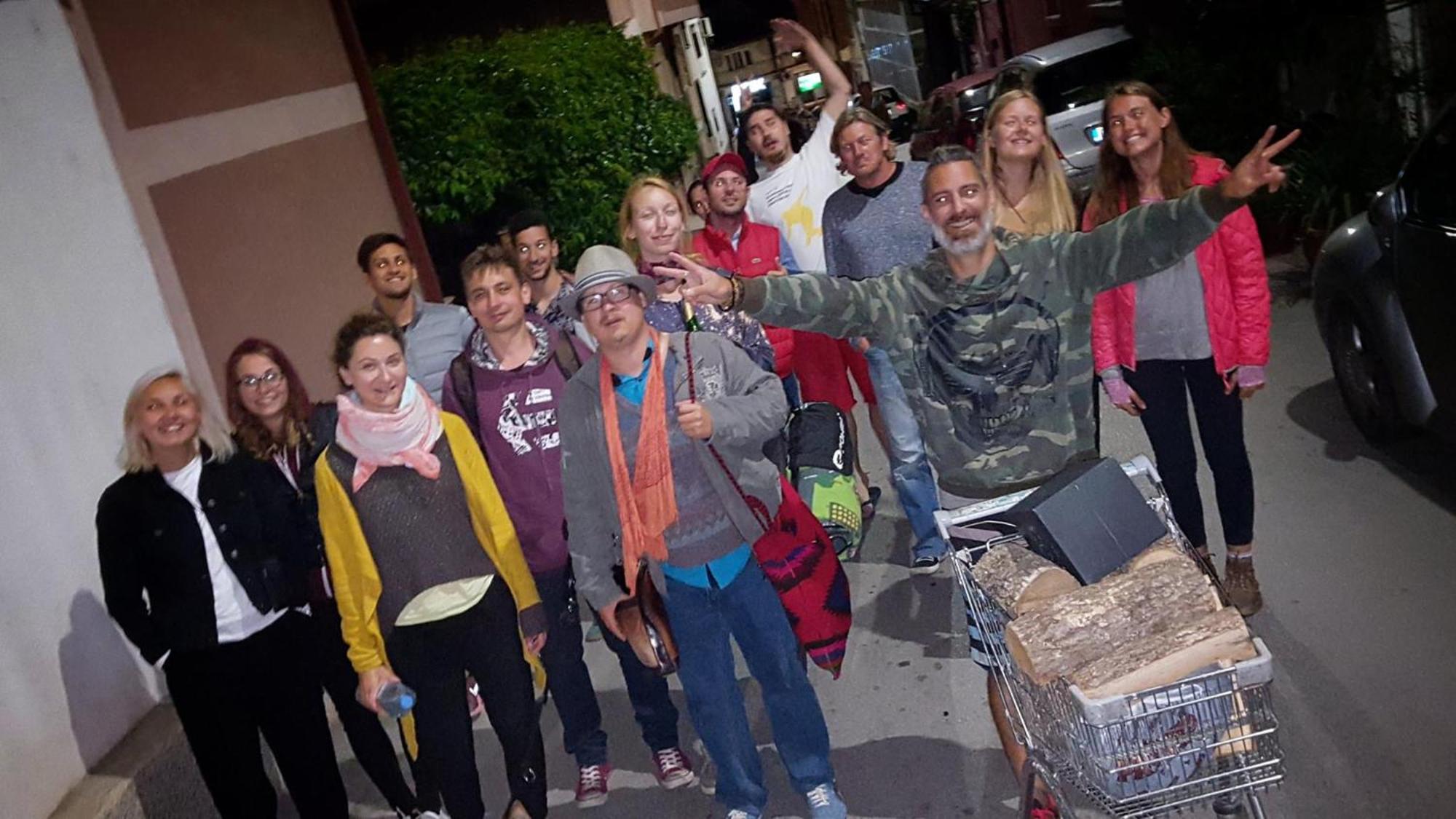 Golden Age Hostel Ohrid Bagian luar foto