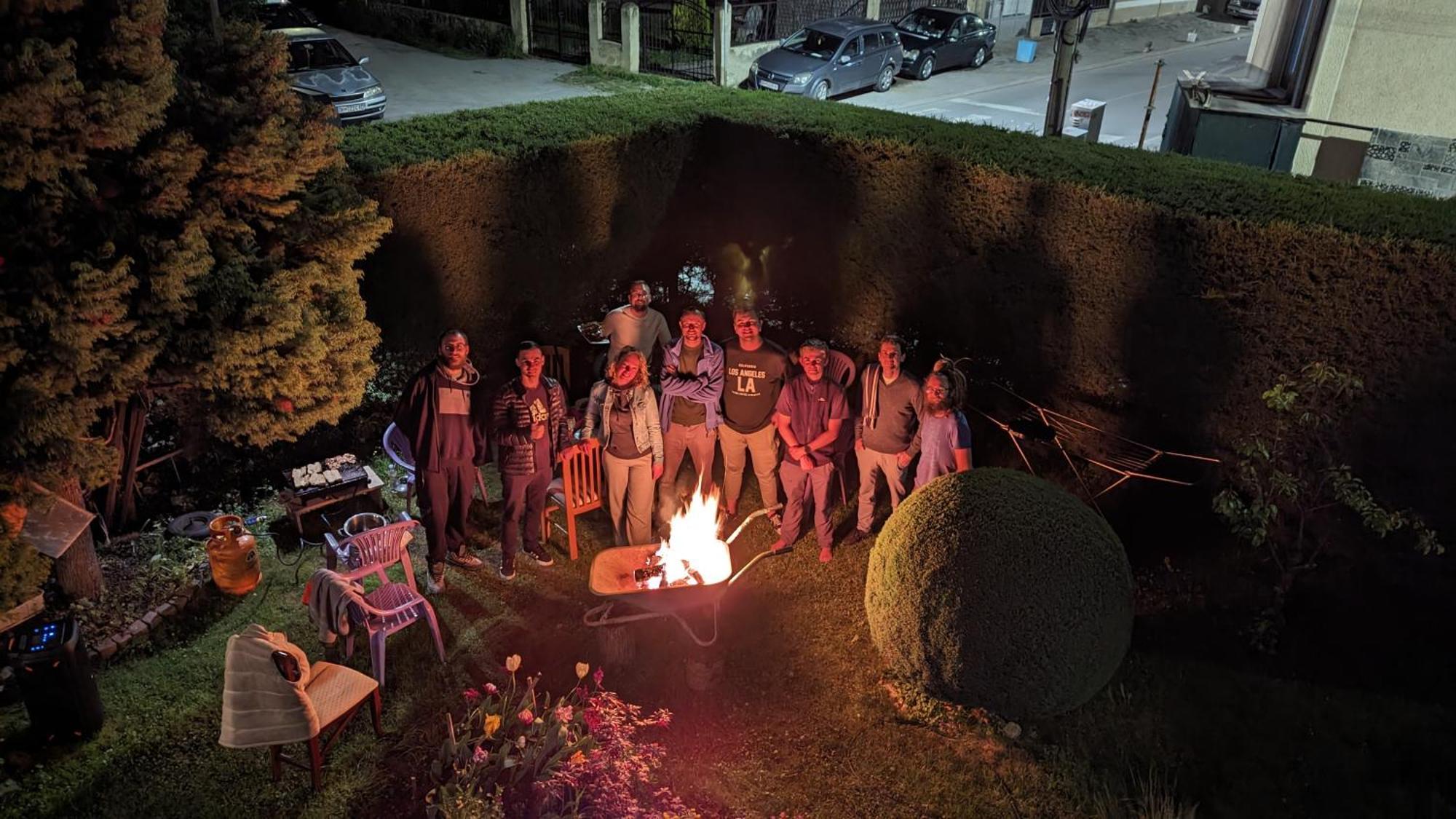 Golden Age Hostel Ohrid Bagian luar foto